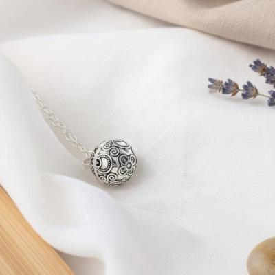 Bola de grossesse Argent - Arabesques - Tessa